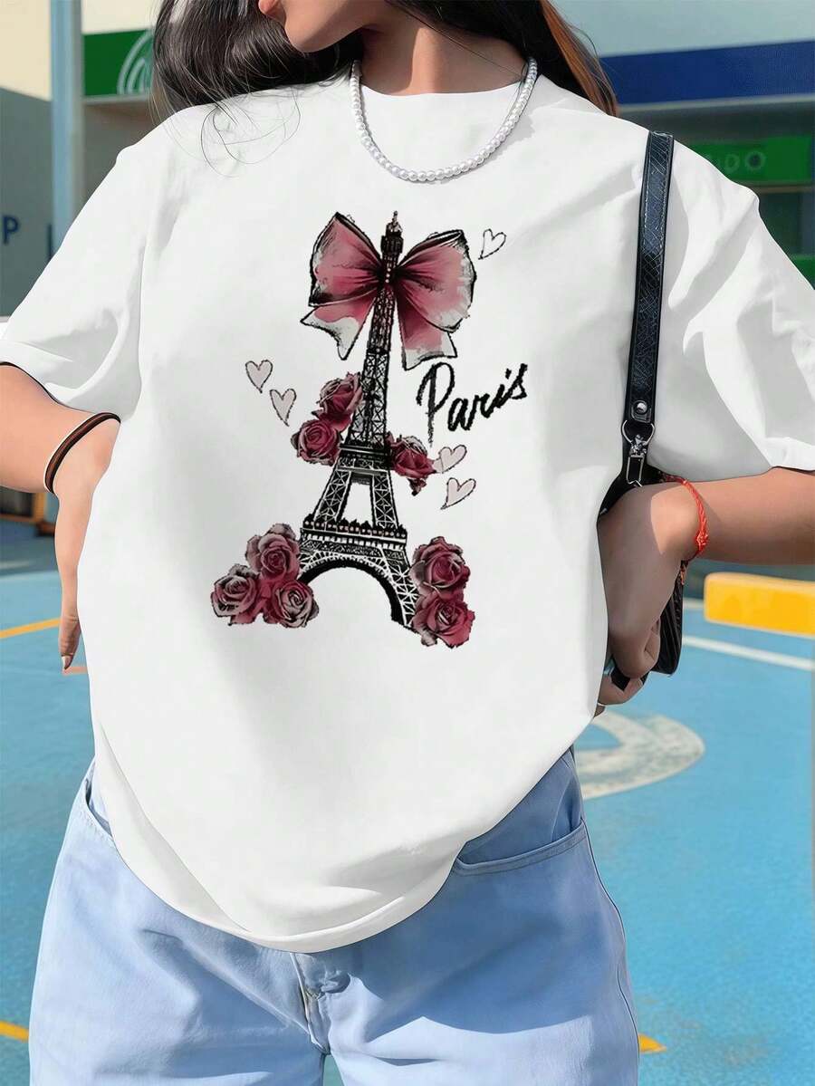 Women T-Shirts - White - View 1