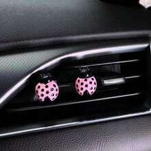 Creative 3D Ladybug Air Vent Clip, Cute Car Interior Decor, Firmly Installed, Fresh And Adorable Style, Enhances Cozy Atmosphere - Ladybug-shaped Air Vent Decorative Clip - View 9