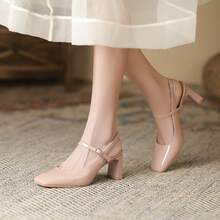 Women Wedges & Flatform - Nude Pink - View 3
