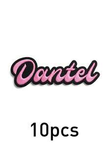 Custom Embroidered Name Patch Sticker, Personalized Letter Patch Badge For Jackets Backpacks Hats Tote Bags, Customized Fashion Name Label Decor, Customizable Aesthetic Text Patch, Street Style Clothing Accessory,Name ,Creative Gift Idea - Style a - View 19