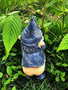 1个趣味树脂小矮人马桶阅读花园雕像——异想天开的迷你摆件，适用于户外露台、草坪、庭院、花坛和花盆装饰。耐候性强，手工彩绘，为家居花园、阳台和玻璃容器增添幽默感。是仙境花园爱好者的完美新奇装饰品和乔迁礼物。 - D - 查看 8
