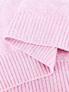 Chaleco de mujer elegante y minimalista, de estilo francés, versátil y elegante - Rosa Pálido - Ver 8