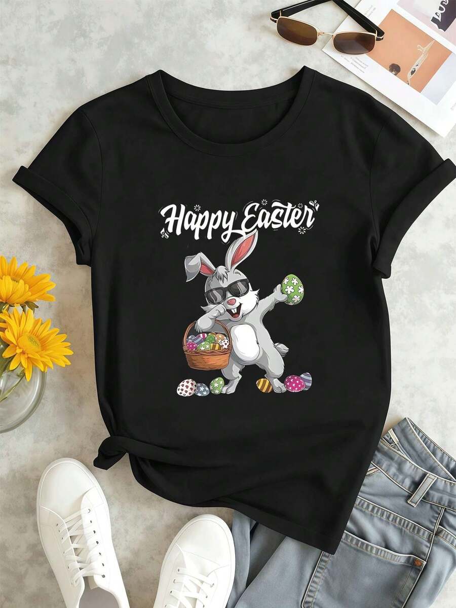 Women T-Shirts - Black - View 1