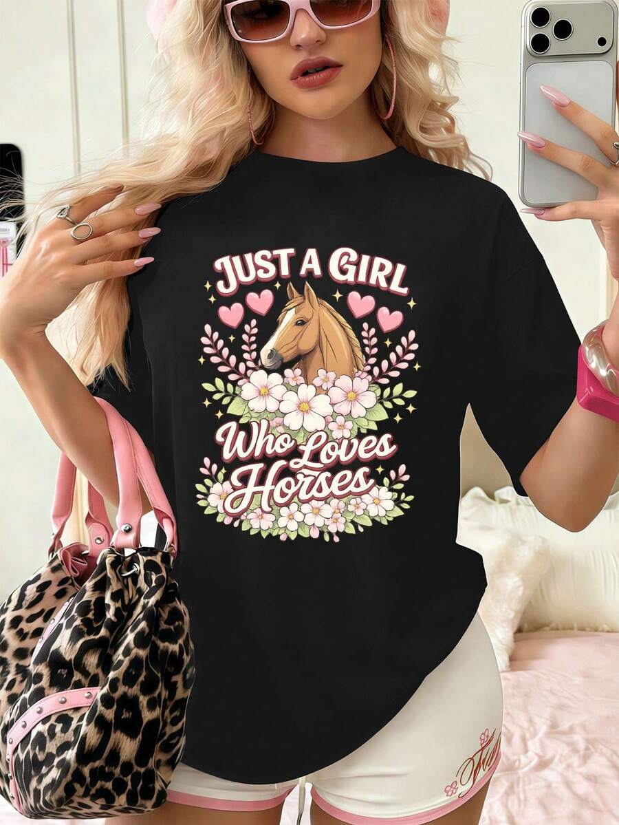 Women T-Shirts - Black - View 1