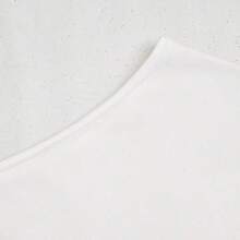 Plus Size 3 PiecesShort Sleeve T-Shirt Set, Black-White-Grey, Summer, Shoulder Cut-Out - Multicolor - Ver 4