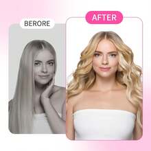 Set Of 8 Sponge Hair Styling Bobs, 7cm Long, 3cm Diameter, DIY Pink, Doesn't Snag Hair, Simple. - 粉色 - 查看 5