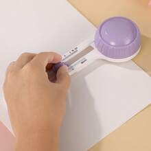1/3pcs Multi-Function Round Paper Cutter, 3D Stereoscopic Card Paper Art Cutting Tool, Suitable For Various Sizes Of Circles - Multicolor - View 1