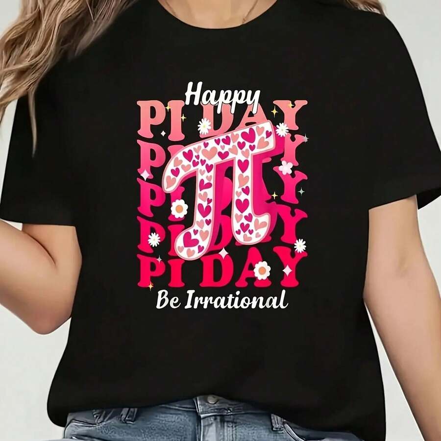 Women'S Fashion T-Shirts, Essentials in The Closet, Comfclothestable in All Seasons - Negro - Ver 1