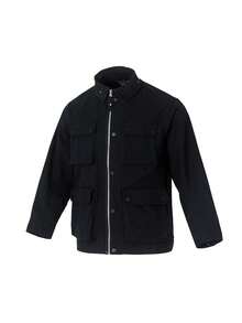 Under Armour Men's APAC Curry Utility Jacket, Collared Casual Workwear Jacket 6012760-001 - Black - View 5