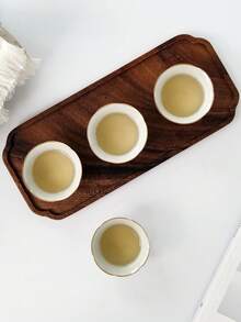 1个/2个/4个汝窑桃花茶杯,陶瓷茶具,主杯,客杯,功夫茶具,家用 - 彩色 - 查看 11