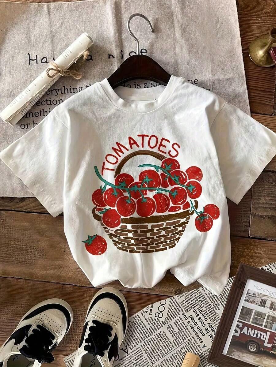 Camiseta de mujer sencilla y versátil, de algodón suave, decorada con un diseño de la bandera mexicana y un sombrero de cactus, es una opción ideal para amantes de los viajes, el Día de San Valentín, uso diario, vestidos de verano a la moda, atuendo casual, adecuada para todas las estaciones, ideal para fitness, estilo Y2K, cuello redondo, 100% algodón puro, tejido suave, camiseta de manga corta de algodón puro. - Blanco - Ver 1