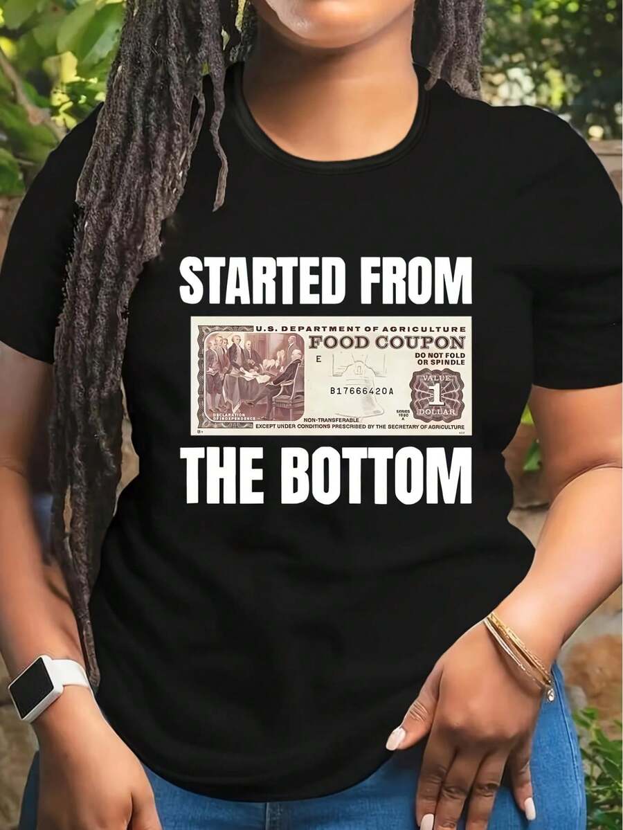 Women T-Shirts - Black - View 1