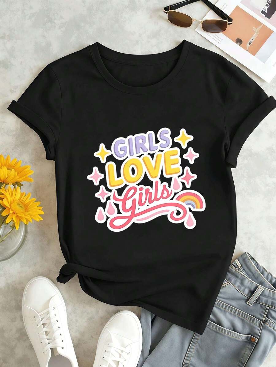 Women T-Shirts - Black - View 1
