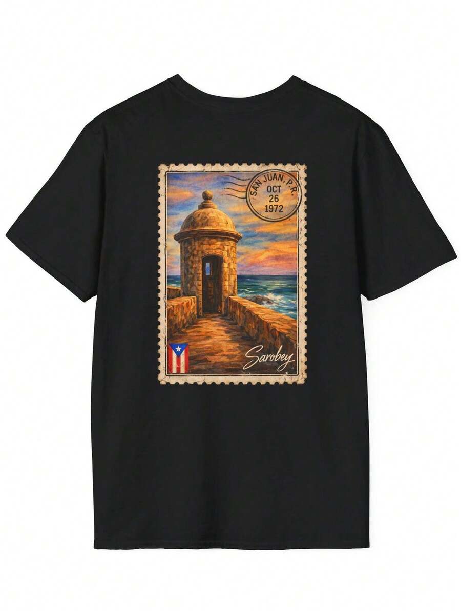 Antigua San Juan Garita T1S1Hirt Selo postal de Puerto Rico S1et