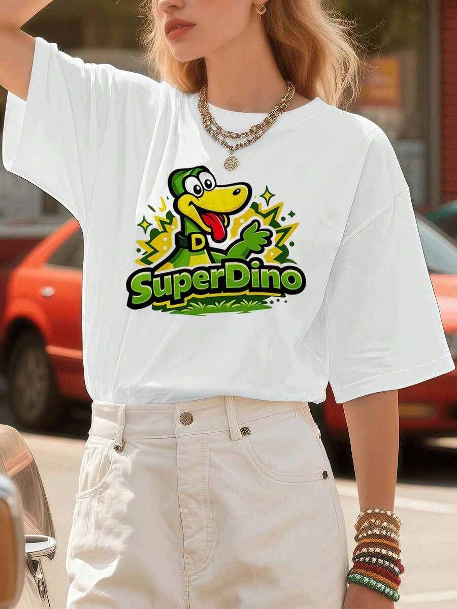 Women T-Shirts - White - View 1