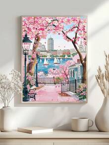 1pc Florence Italian Cafe Wall Art, San Francisco Wall Art, Travel Poster, City Art, Festival Gift,Suitable For Bedroom,Living Room,Kitchen,Wall Arts,Wall Decor,Home Decor,Room Decor, Canvas Wall Art, Posters, Wall Art With Frame, Optional Frame ﻿ ﻿ - 1PCS - View 3