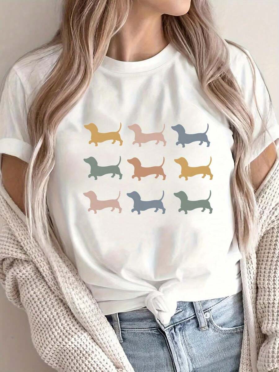 Women T-Shirts - White - View 1