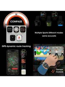 Microwear WATCH 11X Smart Watch, Supports Bluetooth Calling, Message Reminder, NFC Access, Sports Guidance, 3ATM Waterproof For Swimming, 2.08" HD Large Screen AI Watch, Compatible With IOS/Android - Pink - View 7
