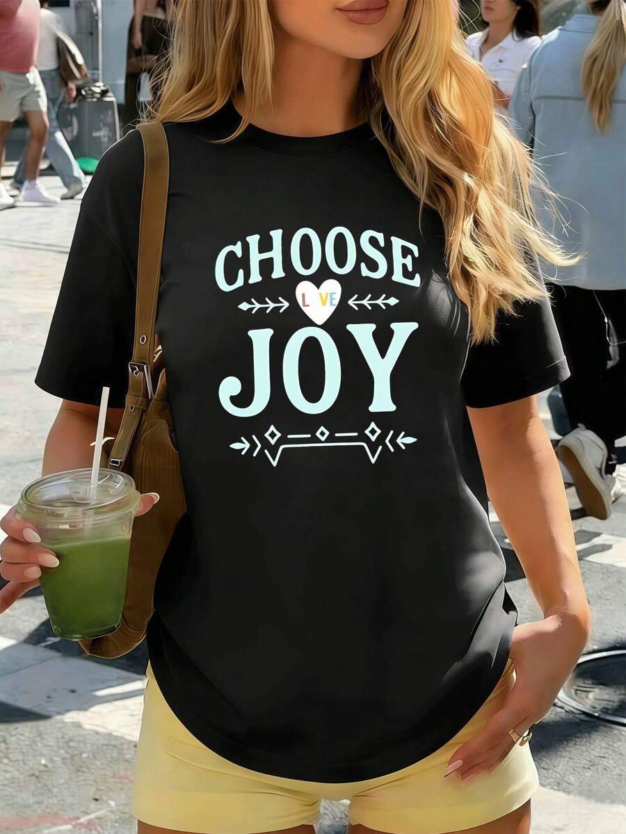 Women T-Shirts - Black - View 1