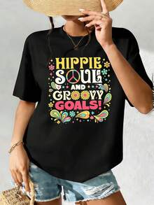 Women T-Shirts - Black - View 2