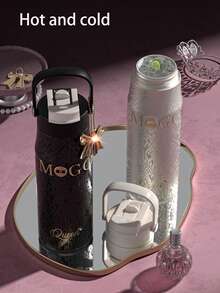 1个700毫升高端保温杯，316不锈钢材质，户外车载杯/咖啡杯，带吸管，保温/保冷，防漏，适配车载杯架，适合运动、旅行和上学，母亲节礼物、情人节礼物、女士礼物、节日和生日礼物。 - 彩色 - 查看 9