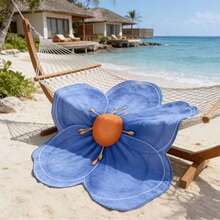 1pc Cute, Cartoon-Shaped Quick-Dry Lightweight Microfiber Beach Towel, Suitable For Pool, Bathroom, Travel And Camping, Vibrant Beach Towel/Mat, Essential Summer Beach Accessory, Perfect Gift For Friends And Family - A - View 4