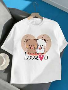 Dam-T-shirts - Vitt - Visa 2