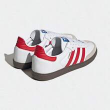 Giày Adidas nam và nữ Samba OG cổ thấp, giày thể thao cổ điển kiểu Đức, giày tập luyện thường ngày, giày trượt ván. - Đỏ - Xem 2