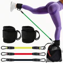 3 chiếc đai tập mắt cá chân, dụng cụ tập luyện chân và mông, đai hỗ trợ tập squat. - Nhiều màu - Xem 3