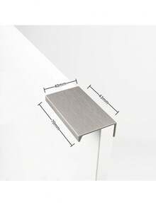 Maniglia per mobile montata sul bordo, di design moderno e minimalista, in lega di alluminio, adatta per accessori hardware di cucina, armadi e cassetti - Multicolore - Visualizzare 32