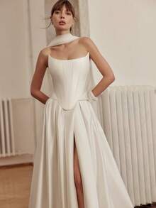 Abiti da sposa - Bianco - Visualizzare 3