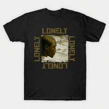 Akon - Lonely T-shirtShirt For Women Camiseta 100% Algodón Unisex - Playera Casual Premium de Corte Cómodo - Negro - Ver 1
