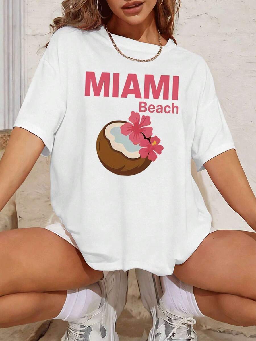 Dam-T-shirts - Vitt - Visa 1