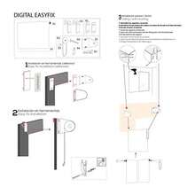 KIWI | Pack Of 2 Translucent Roller Blinds, Tool-Free Installation, Sizes From 40 To 90 Cm Wide And From 150 To 180 Cm High, Easyfix Drill-Free Installation, Available In 5 Models - Mauve Purple - View 7
