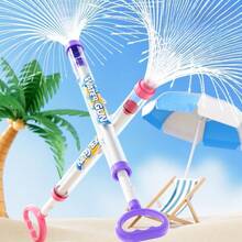 Available In 1-Pack Or 3 Packs Fireworks-Style Pump Water Guns With Large Water Capacity, Ideal For Water Fights On Beaches, By Pools And Other Outdoor Spaces In Summer - Multicolor - View 3