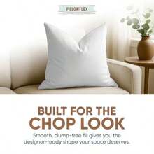 Pillowflex Synthetic Down Pillow Inserts for Shams Aka Faux/ Alternative 28 Inch by 28 Inch by Pillowflex - Blanco - Ver 6