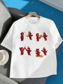 Women T-Shirts - White - View 2