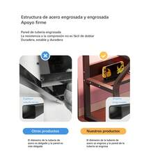 Home Office Desks - Black - View 7