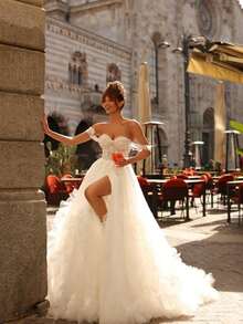 Abiti da sposa - Bianco - Visualizzare 3