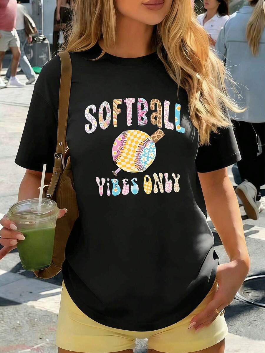 Women T-Shirts - Black - View 1