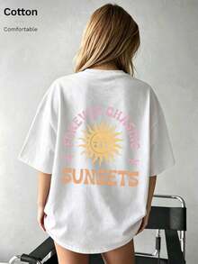 Dam-T-shirts - Vit* - Visa 7