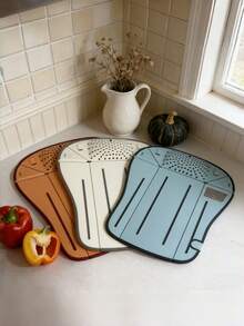 1pc Plastic Cutting Board, Multifunctional Foldable Chopping Board, Suitable For Indoor And Outdoor Use, Can Be Used To Wash Fruits And Vegetables, Suitable For Cutting Meat, Bread, Vegetables, Ideal Gift For Father's Day, Mother's Day, Easter And Other Holidays - View 8