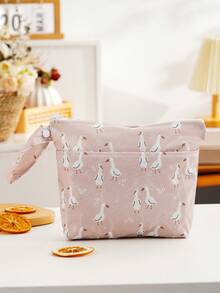 1PC Reusable Storage Bag With 2 Zippers Wet Bag For Swim Wear - Multicolor - View 8