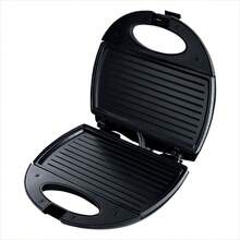 SOKANY 102 Household Multi-Function Sandwich Maker, Integrated Grilling, Roasting, Pressing, Baking Functions, 750W Constant Temperature Non-Stick Coating, Easy To Clean, Perfect For Making Homemade Sandwiches, Fried Eggs, Steaks And More - Black - View 5