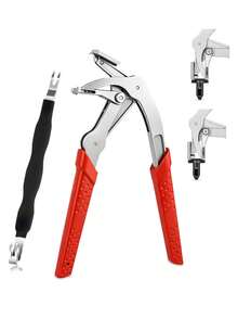 Car Panel Clip Removal Pliers, Heavy Duty Spring Loaded Fastener Rivet Remover, Automotive Clip Removal Tool, Non-Destructive Removal Of Car Door Panels, Interior And Exterior - Disassembly Pliers - View 2