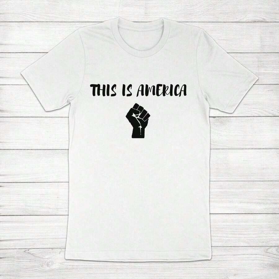 Esta es la camiseta unisex de America - 100% algodón puro - Blanco - Ver 1