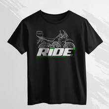 T-Shirts For KLR650 2022-2025 Fans,Motorcycle Tee - Black - View 1