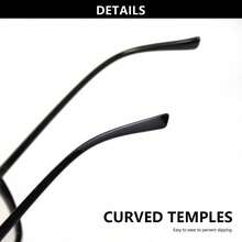 1pc Fashion Cat Eye Small Frame Reading Glasses, Rhinestone Design Stylish, Gradient Color Frame, Elegant & Sophisticated Women Reading Glasses - hitam - View 7