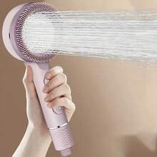Piano Key Controlled Pet Shower Set - 4-Function High Pressure Handheld Shower Head + Soft Water Filter Cartridge, Gentle Care For Pet Fur, Easy Installation For Home Pet SPA Experience - Multicolor - View 7