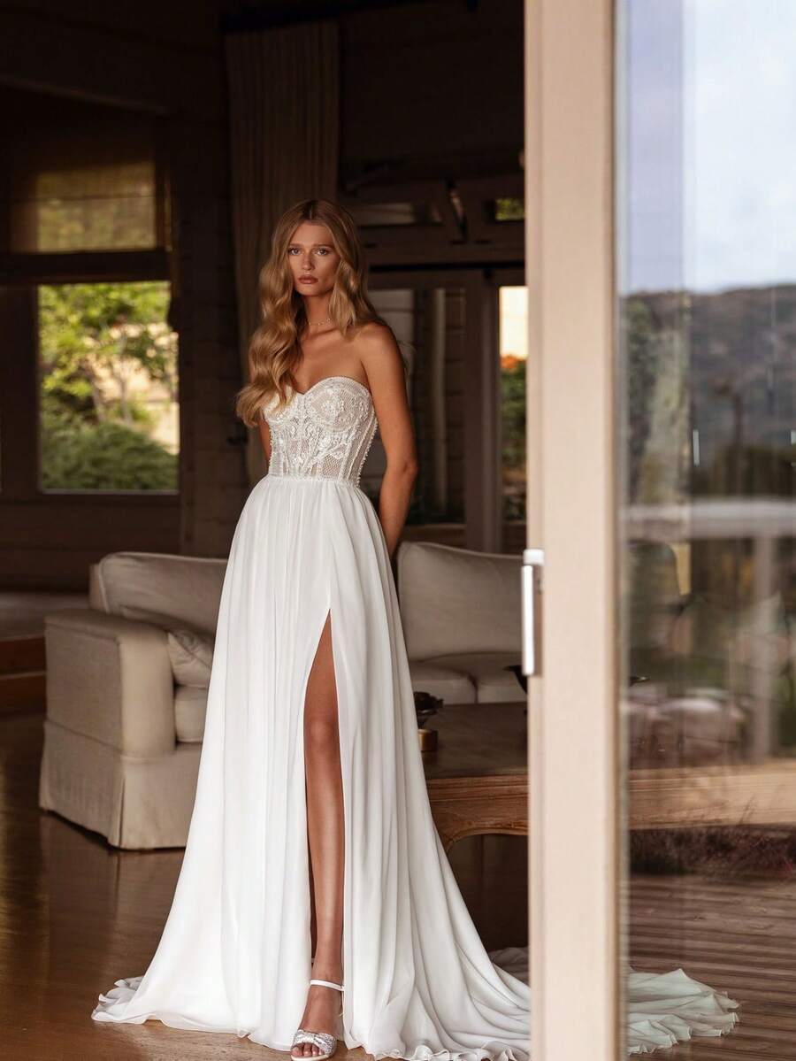 Abiti da sposa - Bianco - Visualizzare 1